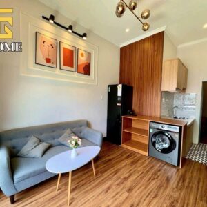 [CHO THUÊ] Mini House 1 Phòng Ngủ Kín KDC Cồn Khương – Full Nội Thất Cao Cấp, Gần Vincom Hùng Vương